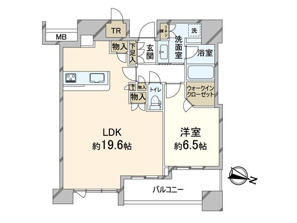 シティタワー梅田東 間取図(平面図) 間取図(平面図)