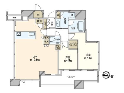 間取図(平面図)