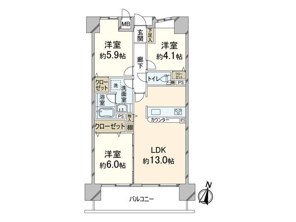 間取図(平面図)