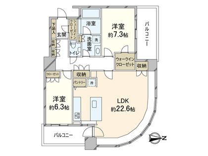 間取図(平面図)