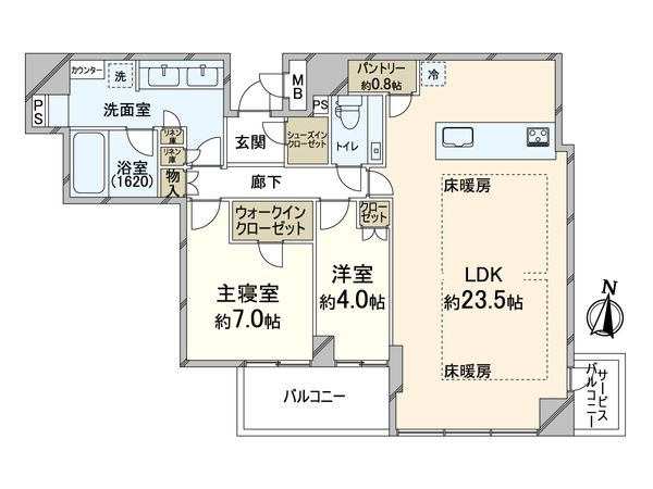 ブランズタワー梅田North 間取図(平面図) ブランズタワー梅田North 間取図(平面図)