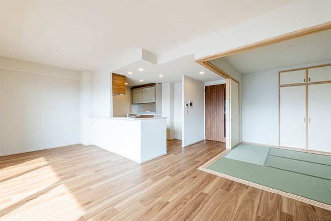 プレミスト都島パークフロント リビング