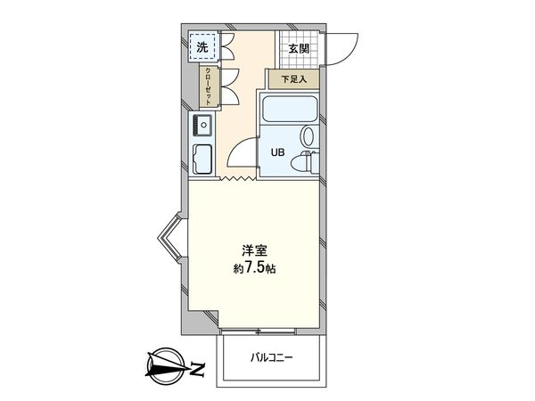 GSハイム夕陽ケ丘 間取図(平面図) GSハイム夕陽ケ丘 間取図(平面図)