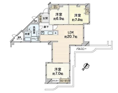 間取図(平面図)