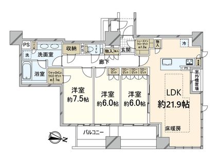 間取図(平面図)