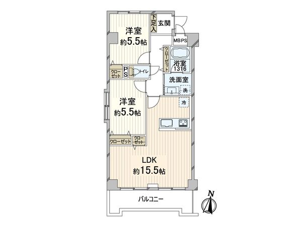 間取図(平面図)