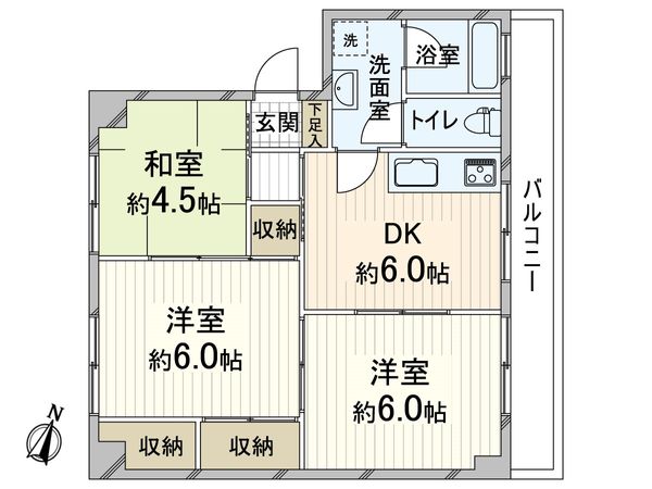 間取図(平面図)