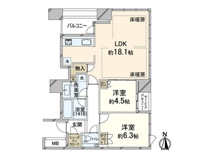 間取図(平面図)