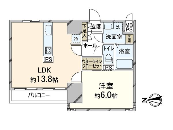 ライオンズマンション新大阪第3 間取図(平面図)