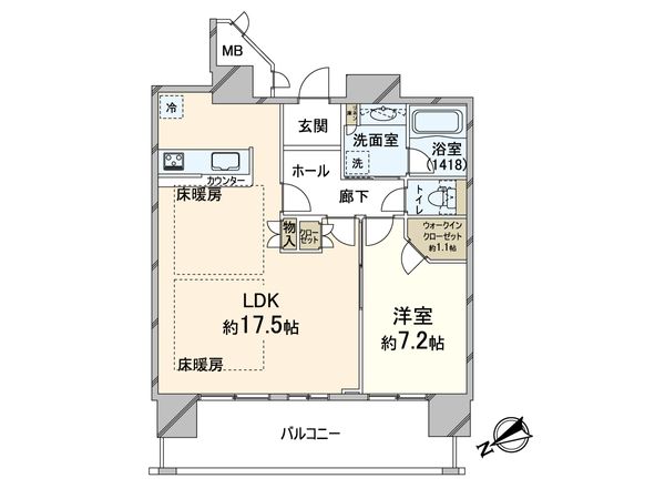 間取図(平面図)