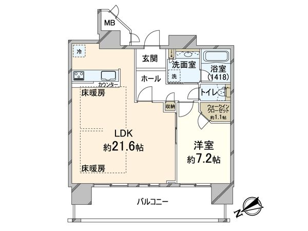 ヴィークタワーOSAKA 間取図(平面図) ヴィークタワーOSAKA 間取図(平面図)