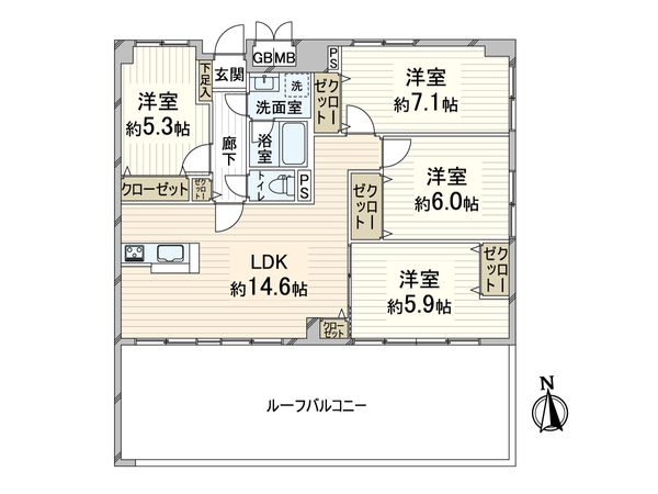 間取図(平面図)