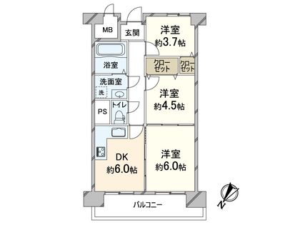 間取図(平面図)