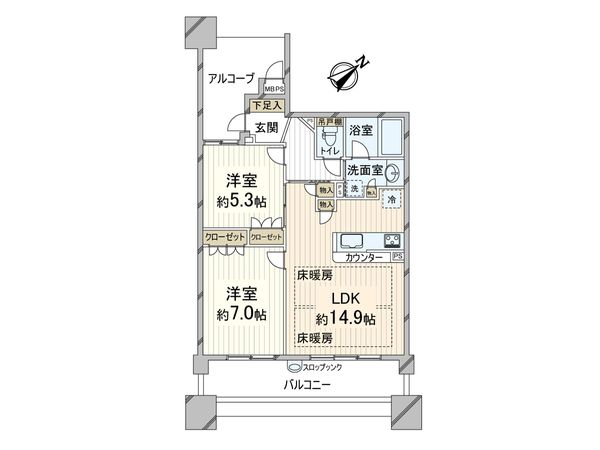 間取図(平面図)