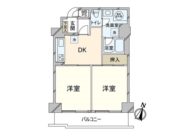 天満橋筋ビューハイツ 間取図(平面図) 天満橋筋ビューハイツ 間取図(平面図)