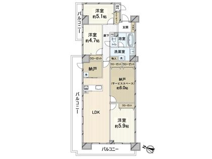 間取図(平面図)
