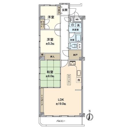 第二メゾン新大阪 間取図(平面図) 第二メゾン新大阪 間取図(平面図)
