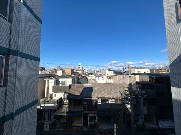 北側バルコニーからの眺望
