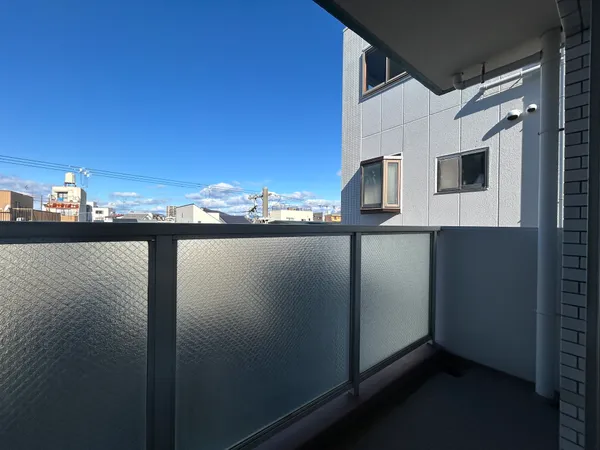 北側バルコニー