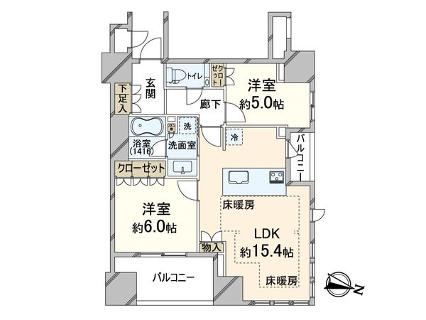 ザ・パークハウス大阪梅田タワー 間取図(平面図) ザ・パークハウス大阪梅田タワー 間取図(平面図)