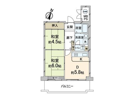 間取図(平面図)
