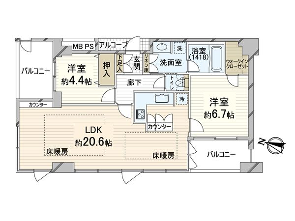 大阪ウエストゲートタワー 間取図(平面図) 大阪ウエストゲートタワー 間取図(平面図)