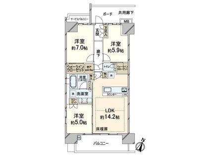 間取図(平面図)