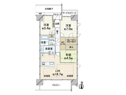 間取図(平面図)