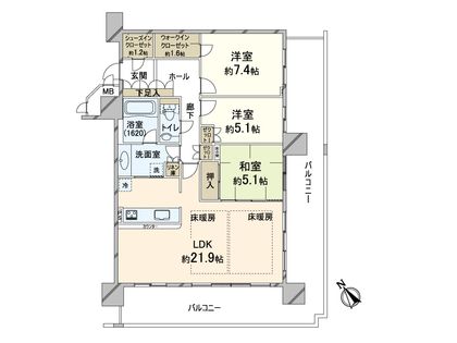 間取図(平面図)