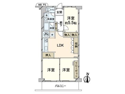 間取図(平面図)