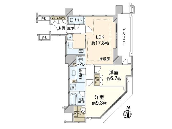 グランフロント大阪オーナーズタワー 間取図(平面図) グランフロント大阪オーナーズタワー 間取図(平面図)