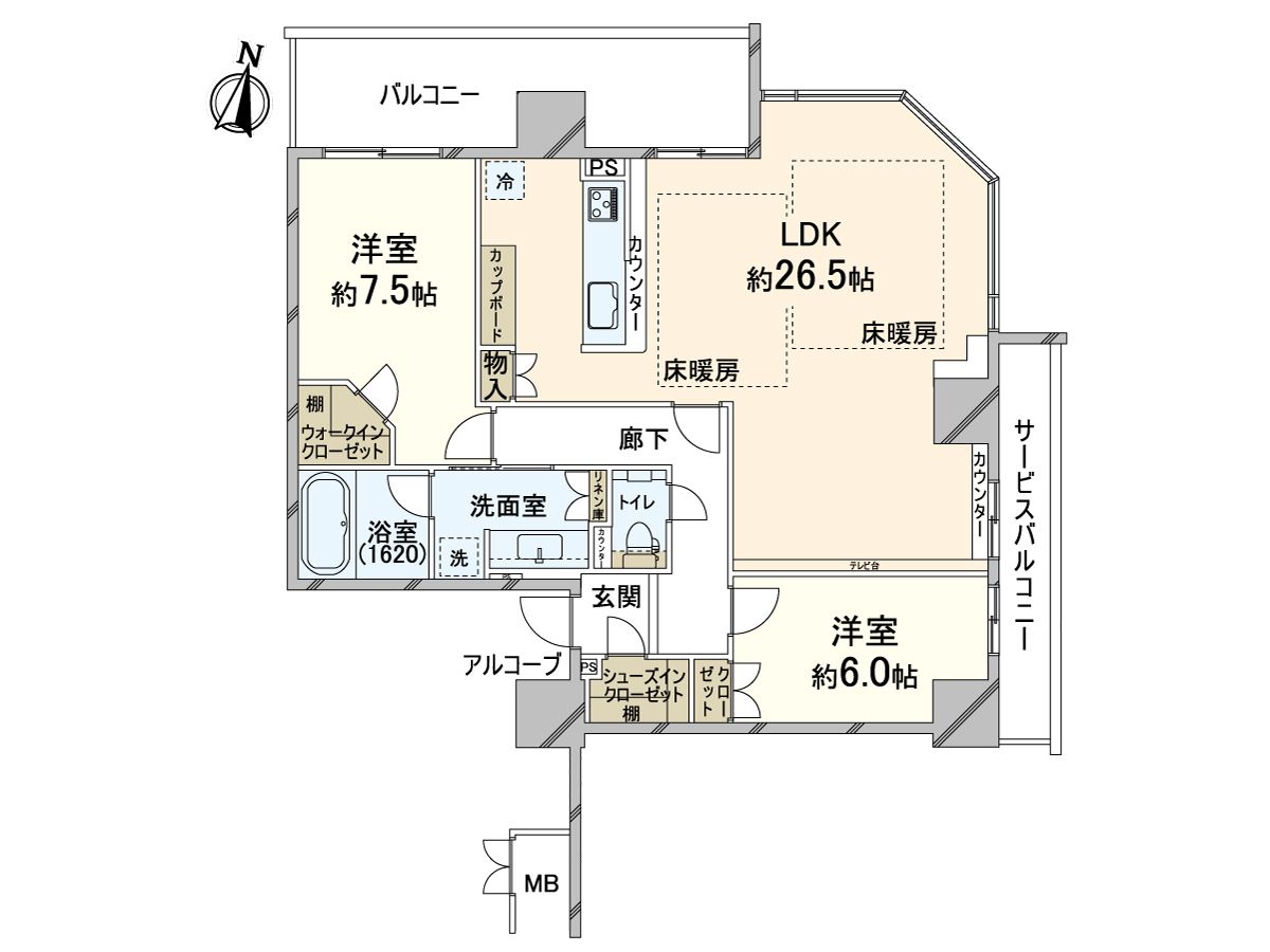 間取図(平面図)