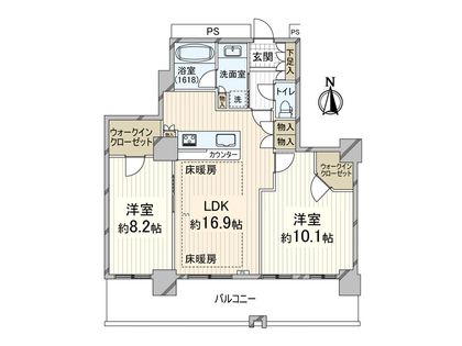 間取図(平面図)
