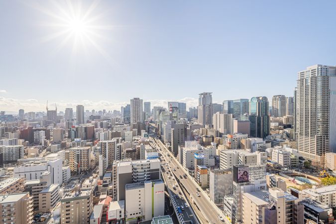 レジデンス梅田ローレルタワー 眺望