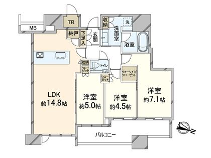 間取図(平面図)