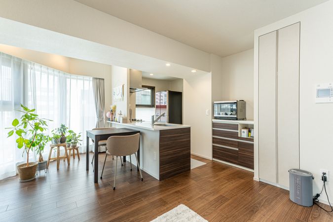 ソルティア東梅田 リビング