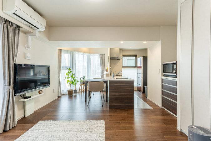 ソルティア東梅田 リビング