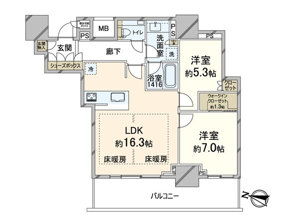 ザ・パークハウス大阪梅田タワー 間取図(平面図) ザ・パークハウス大阪梅田タワー 間取図(平面図)
