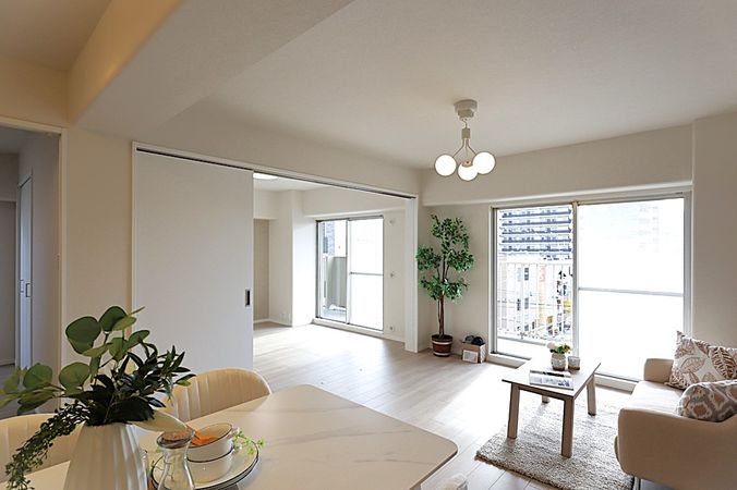 ユアサハイム新高 リビング