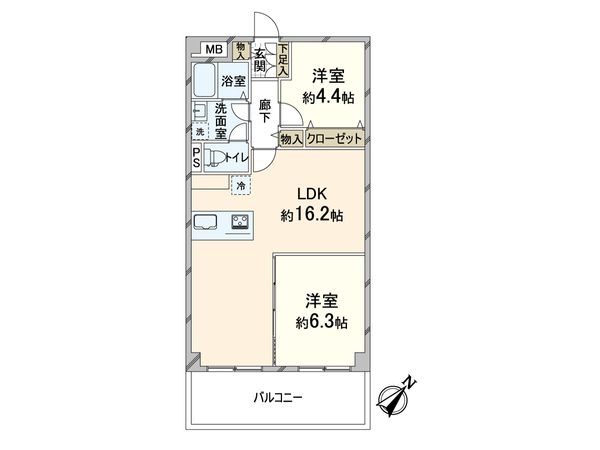 ドルミ淀川 間取図(平面図)