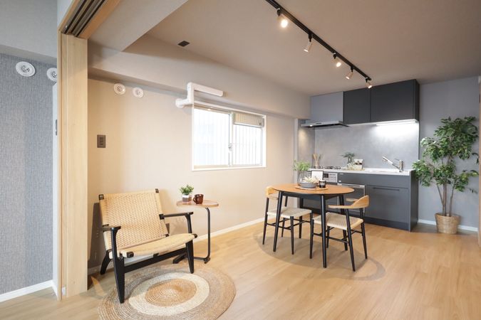 ネオハイツ第2新大阪 リビング ネオハイツ第2新大阪 リビング