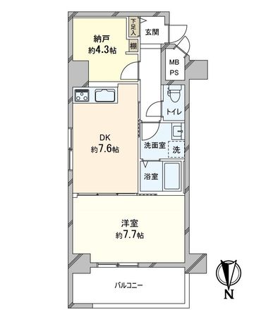 ネオハイツ第2新大阪 間取図(平面図) ネオハイツ第2新大阪 間取図(平面図)