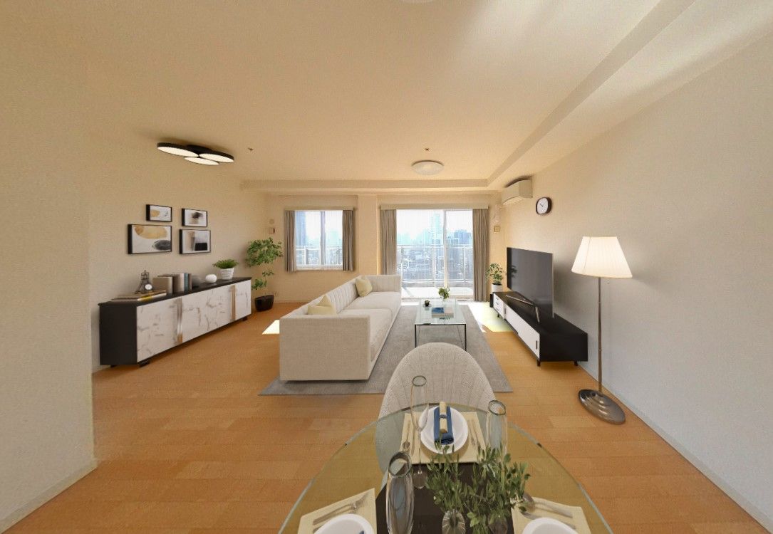 ヴィークタワーOSAKA リビング リビング