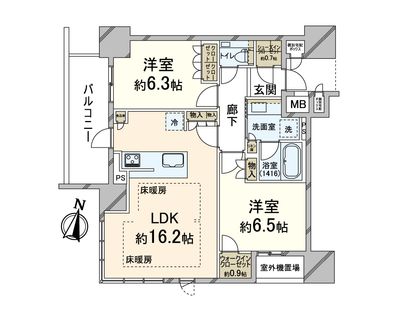 間取図(平面図)