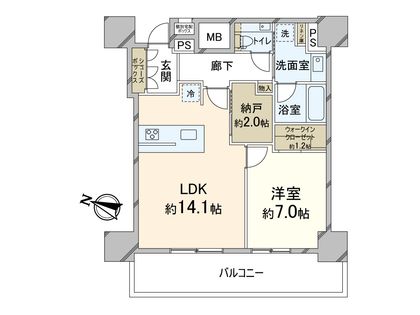間取図(平面図)