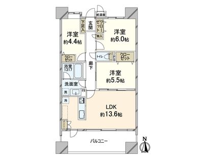 間取図(平面図)