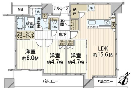間取図(平面図)
