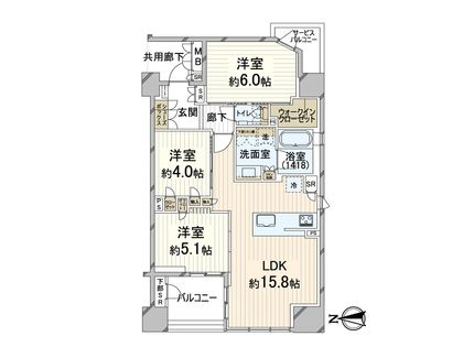 間取図(平面図)