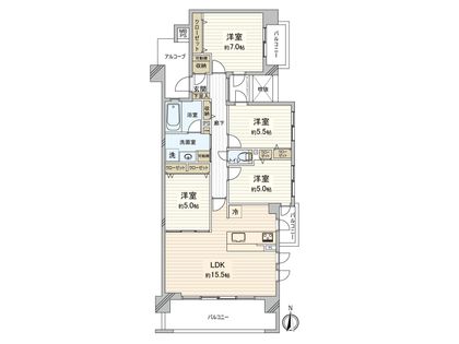 間取図(平面図)