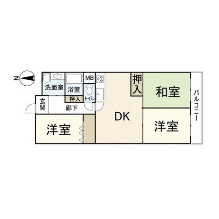 南塚口パークマンションA棟 間取図(平面図) 南塚口パークマンションA棟 間取図(平面図)